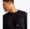 Ariat Men's Rebar Workman Logo T-Shirt Black Alloy 10062768