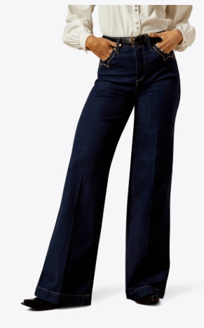 Ariat Ladies Ultra High Rise Veronica Wide Leg Jean - 10065877