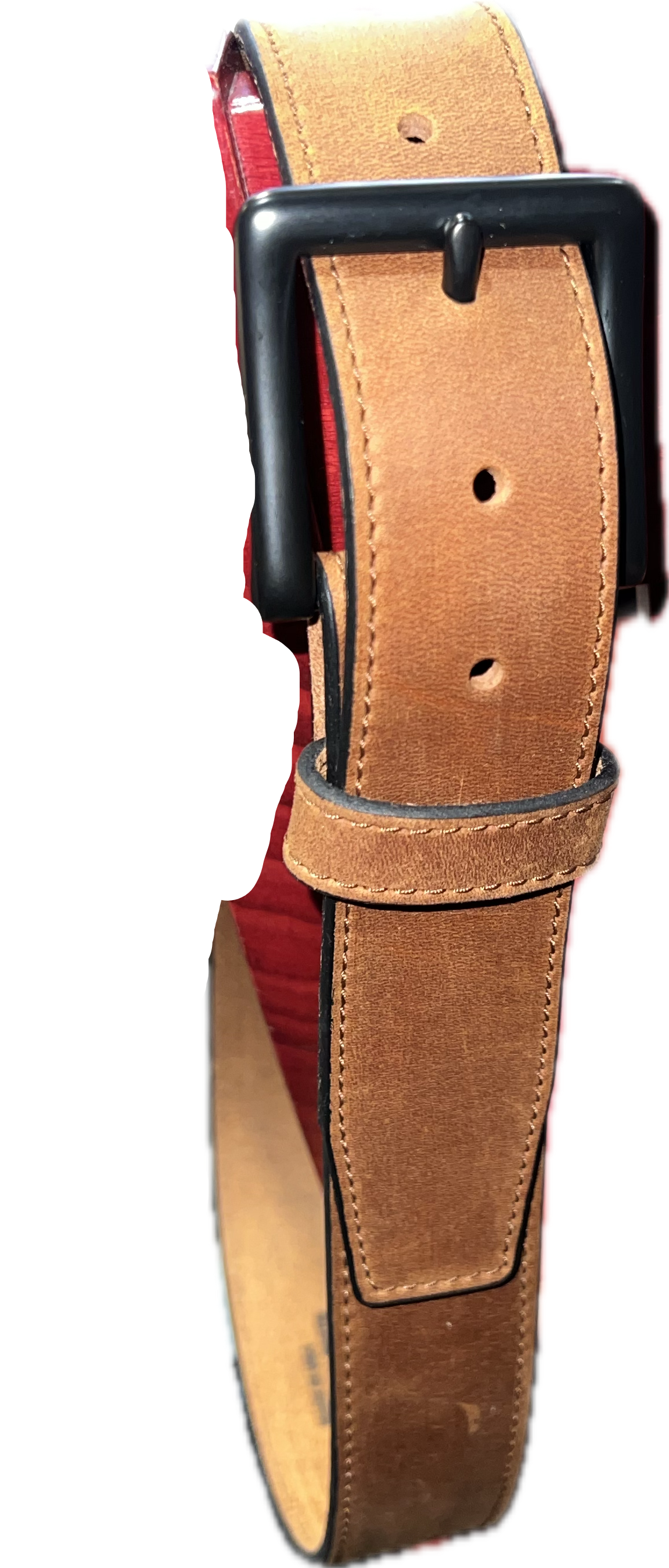 Justin Mens Brown Ebony Work Belt-C14159