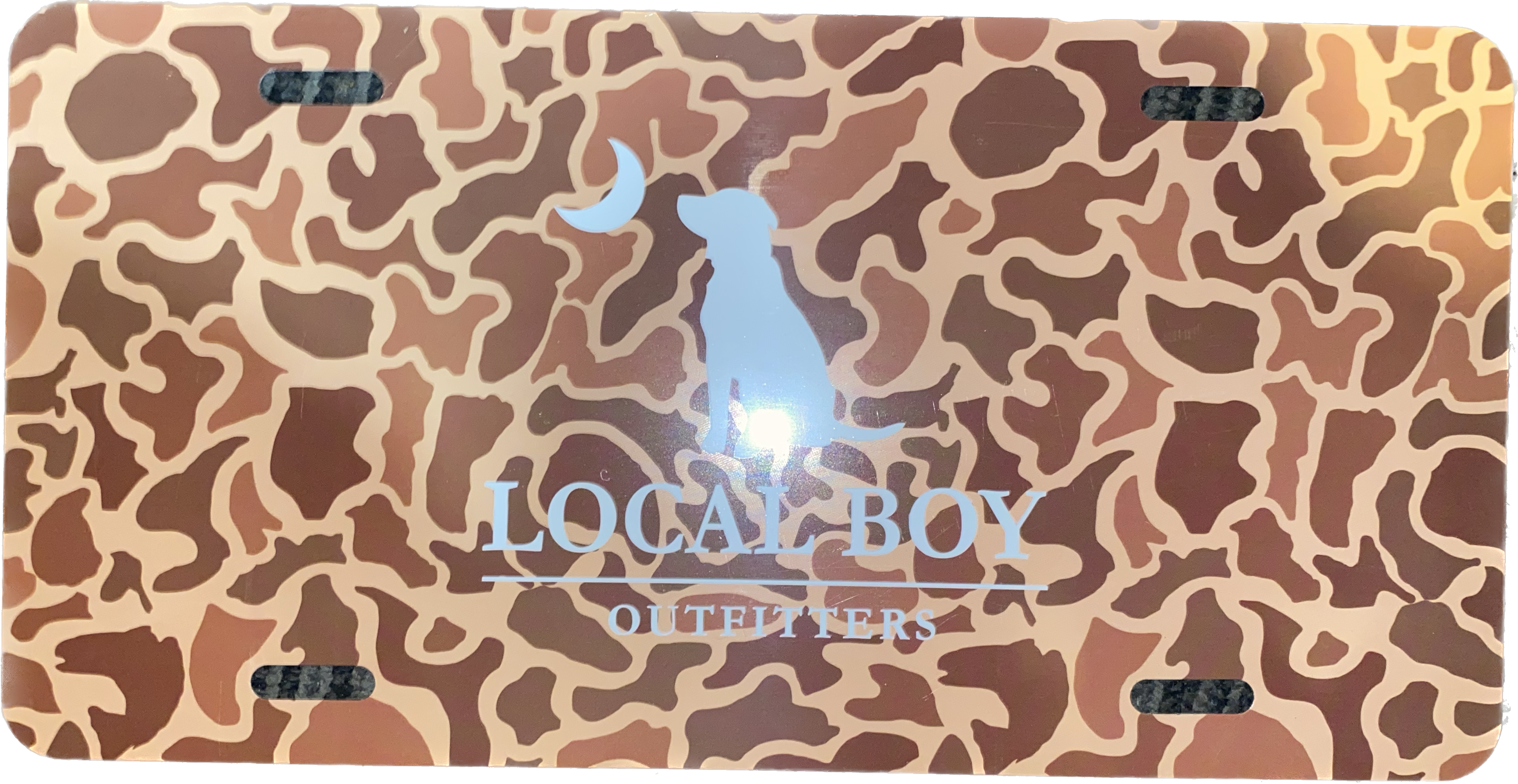 Local Boy Outfitters LBO LOGO LICENSE PLATE L2100005