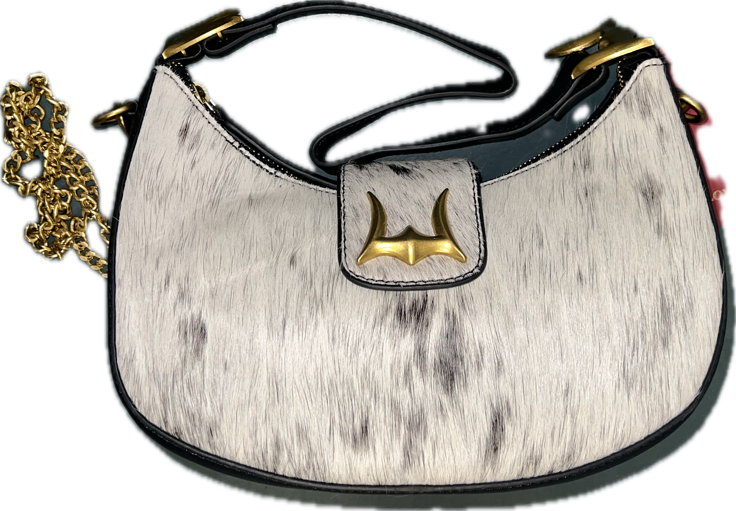Loyal West Cowhide Shoulder Purse-LW-S25-269