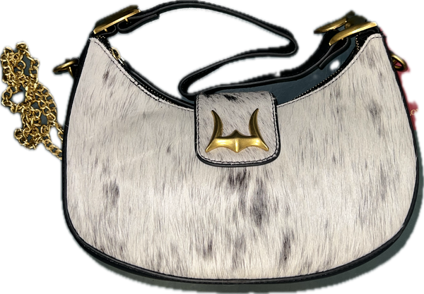 Loyal West Cowhide Shoulder Purse-LW-S25-269