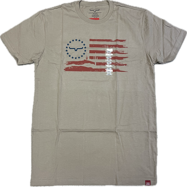 Kimes Ranch Faded Glory Tan TShirt