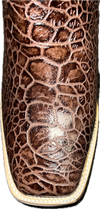 Cowtown Mens Square Toe Sea Turtle Print Boot-Q6044