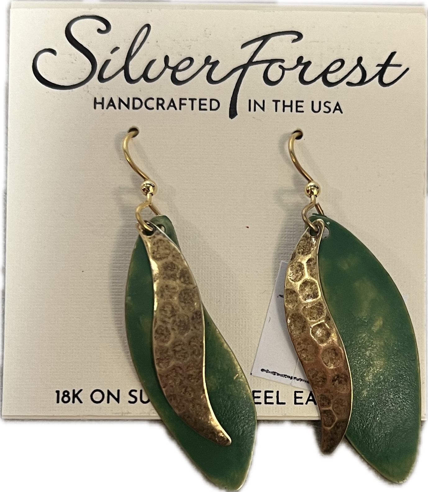 Silver Forest Mixed Metal Free form Layers - NE-0716A