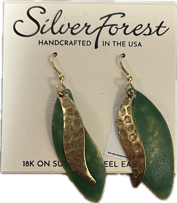 Silver Forest Mixed Metal Free form Layers - NE-0716A
