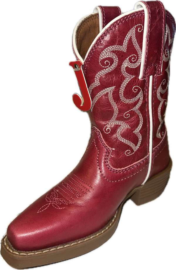 Justin Kids Pink Water Buffalo Boots-JK2793