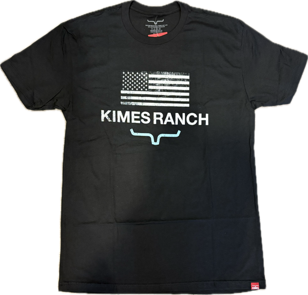 Kimes Ranch Men's "Stability" T-Shirt - Black - StabilityBlack