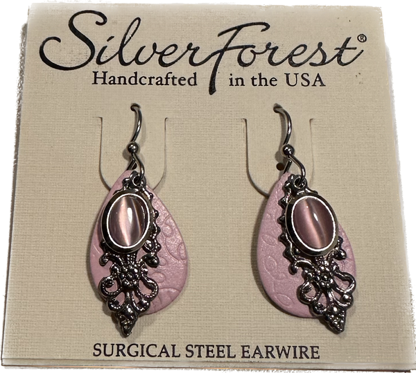 Silver Forest Earrings NE-0936B