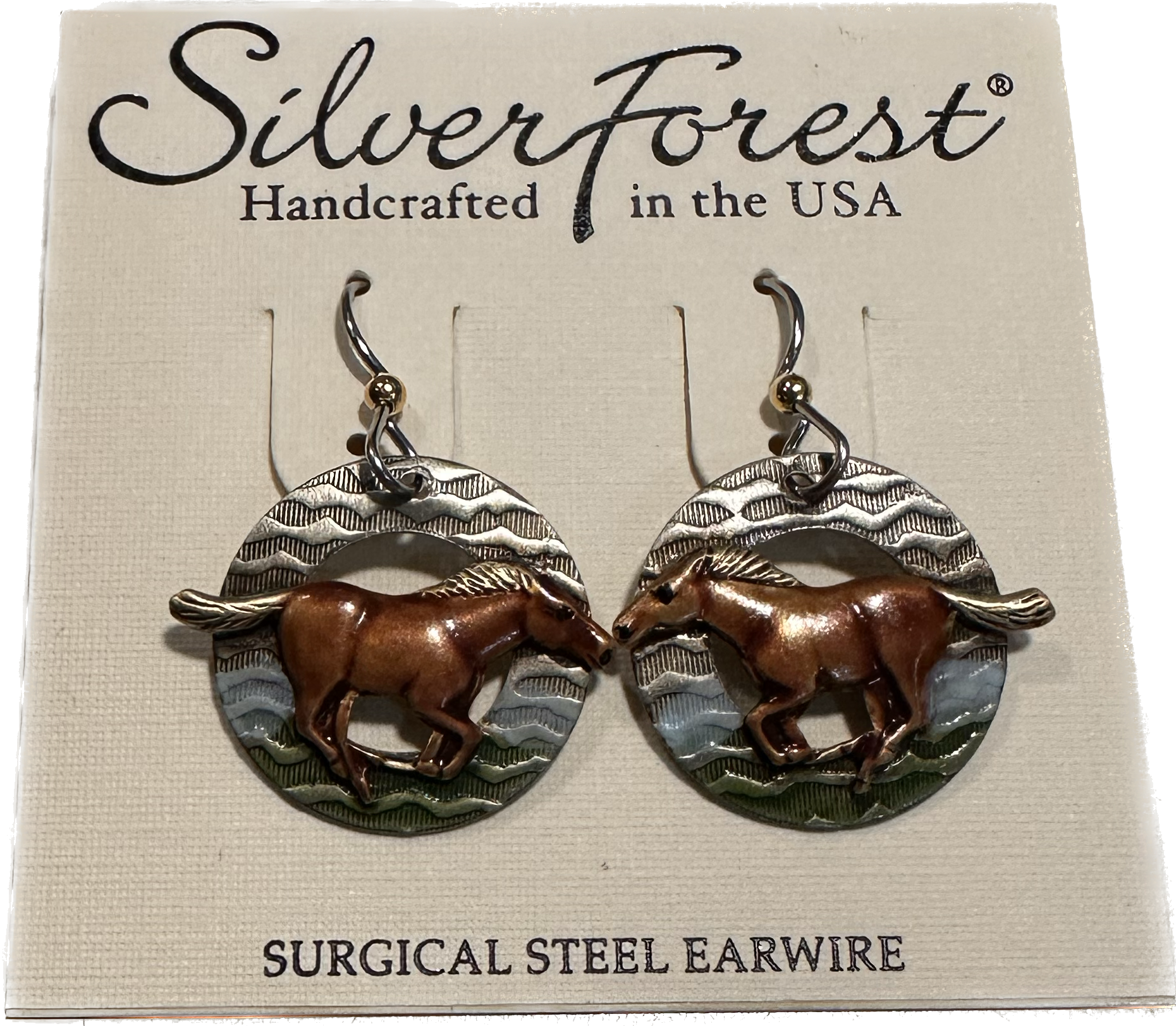 Silver Forest Earrings NE-1976