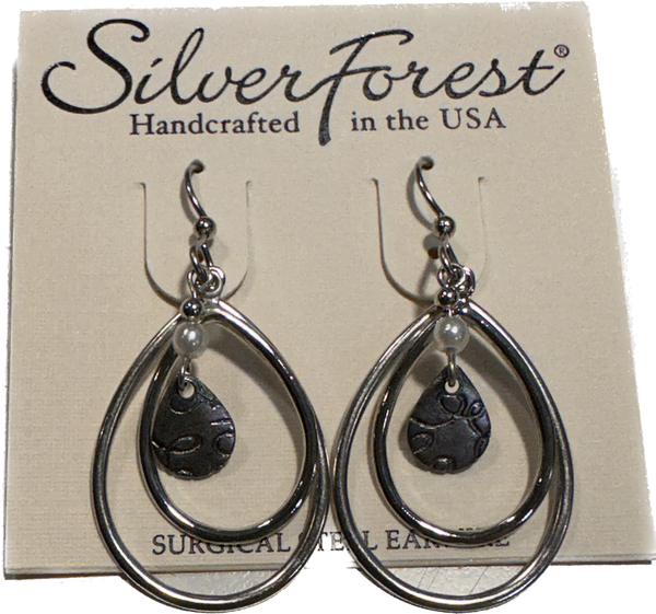 Silver Forest Earrings NE-0906