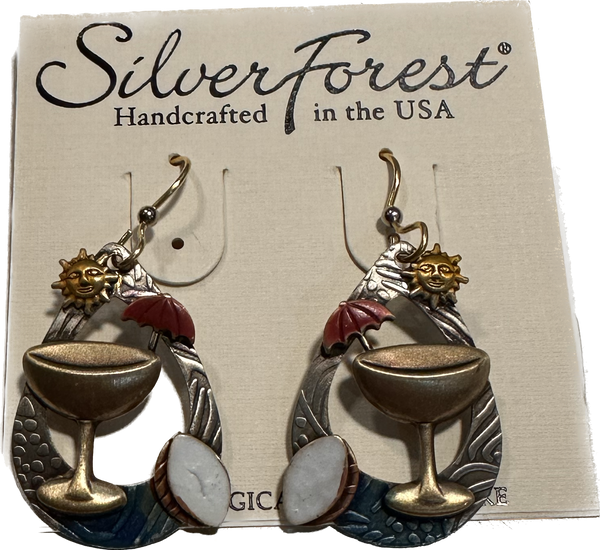 Silver Forest Earrings NE-1980