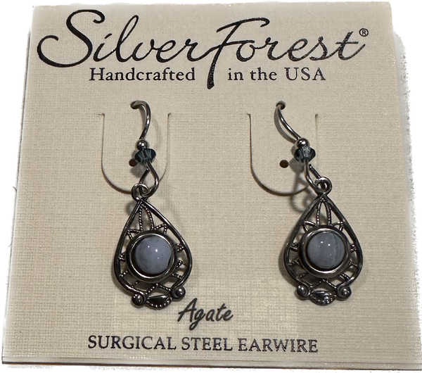 Silver Forest Earrings E-7360