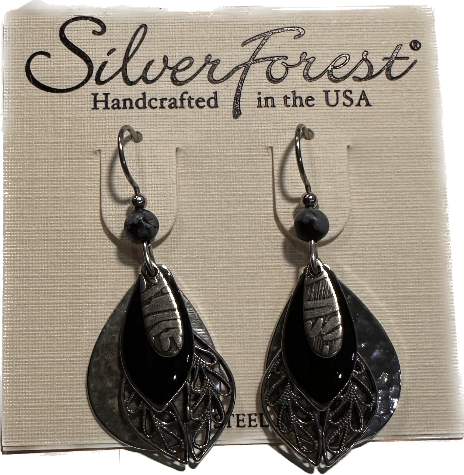Silver Forest Earrings NE-1072A