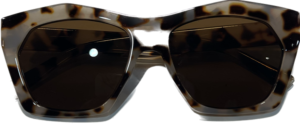 Coco and Carmen Vera June Brown Animal Sunglasses-2416329A