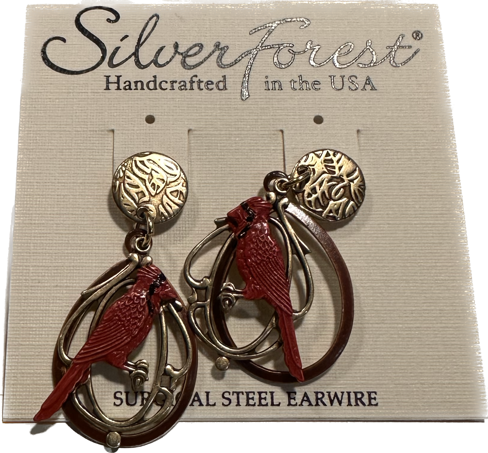 Silver Forest Earrings NE-1386