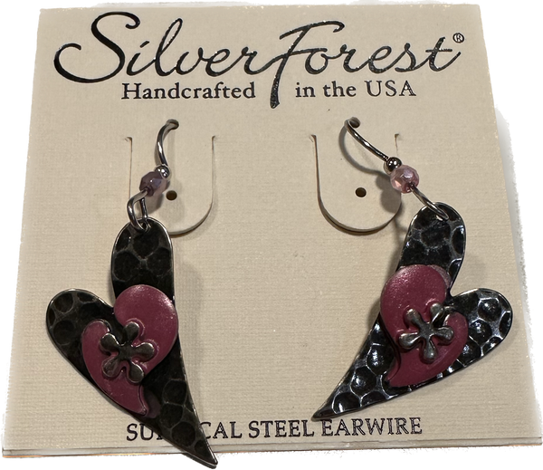Silver Forest Earrings NE-0617