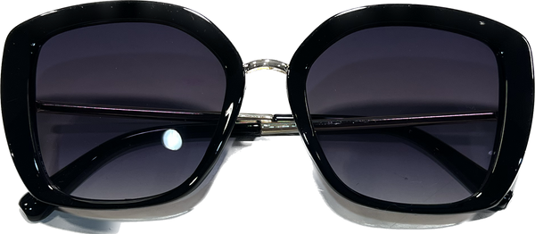 Coco and Carmen Sienna Ruby Black Sunglasses-2416326A