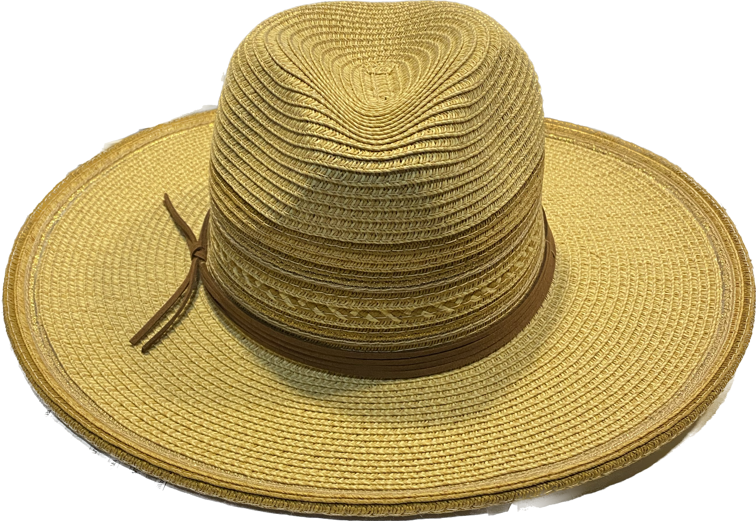 Milano Ladies Sun Hat - Natural - LP353