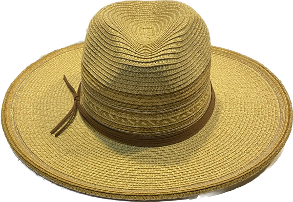 Milano Ladies Sun Hat - Natural - LP353