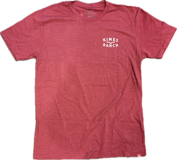 Kimes Ranch Men's "Roy" T-Shirt - Cardinal - RoyCardinal