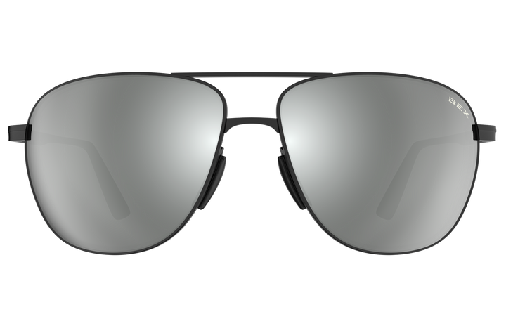 BEX Sunglasses - NOVA (Matte Black // Gray // Silver) S77MBGS