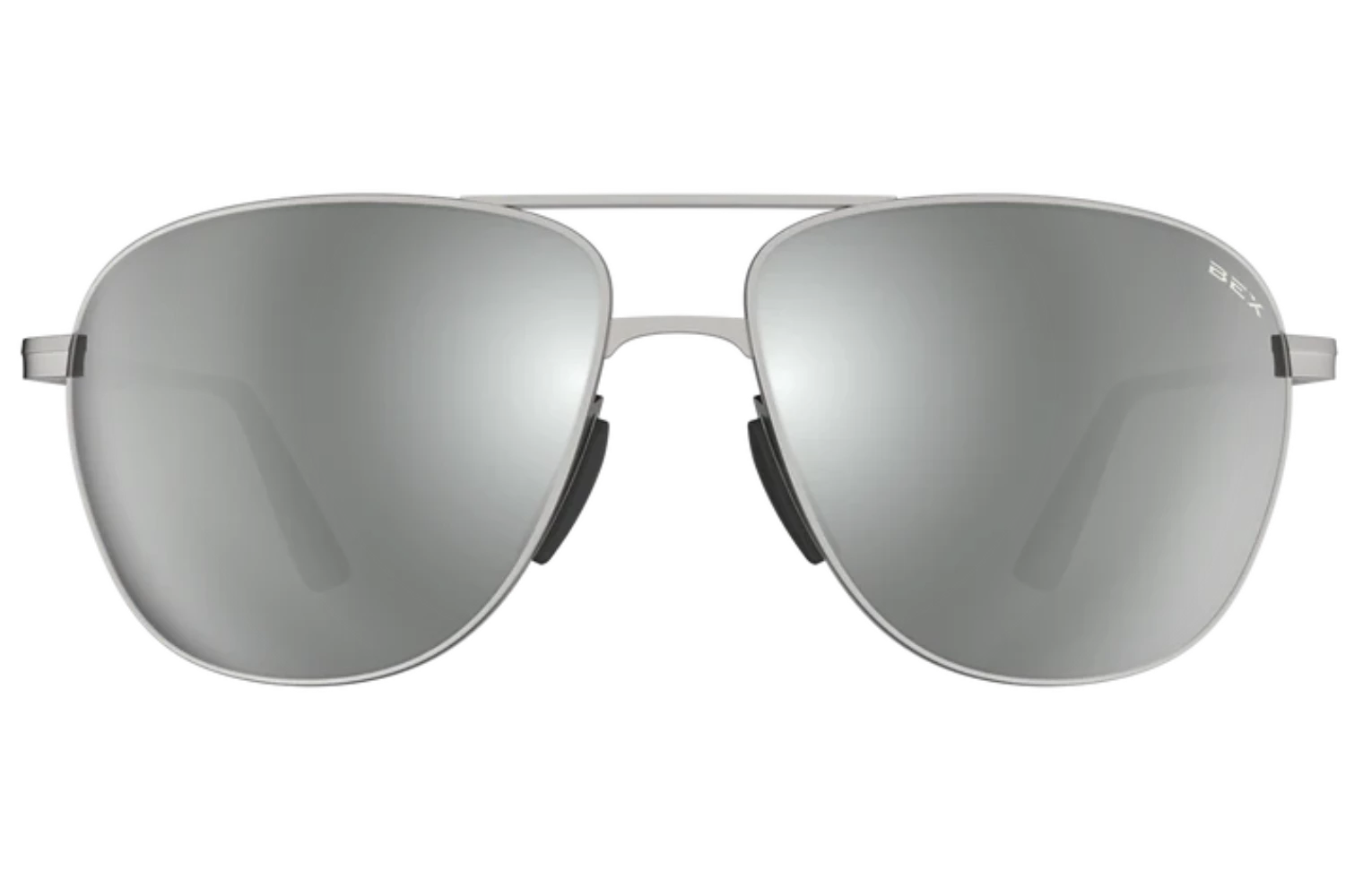 BEX Sunglasses - Nova (Matte Silver//Gray//Silver) S77MSGS