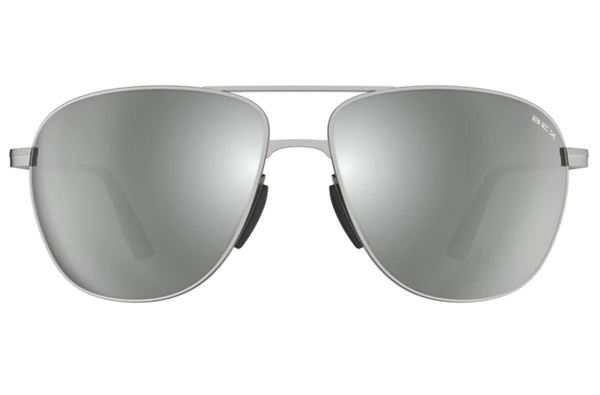 BEX Sunglasses - Nova (Matte Silver//Gray//Silver) S77MSGS