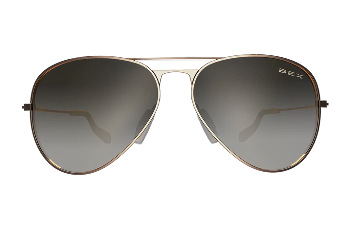 BEX Sunglasses - WESLEY (Rose Gold/Brown) WXBR