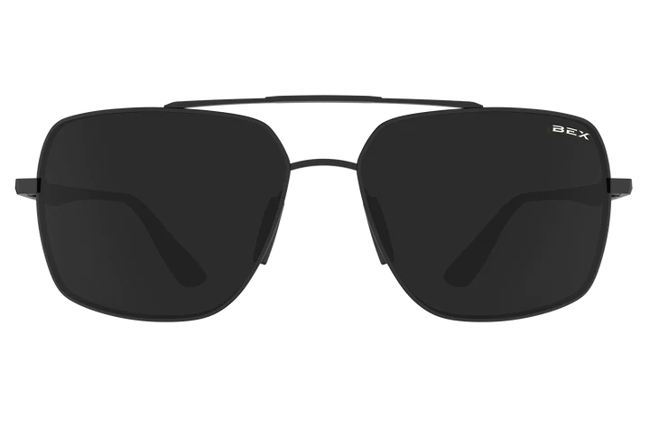 BEX Sunglasses - Wing (Matte Black//Gray) S116MBG