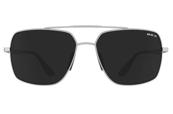 BEX Sunglasses - Wing (Matte Silver //Gray) S116MSG
