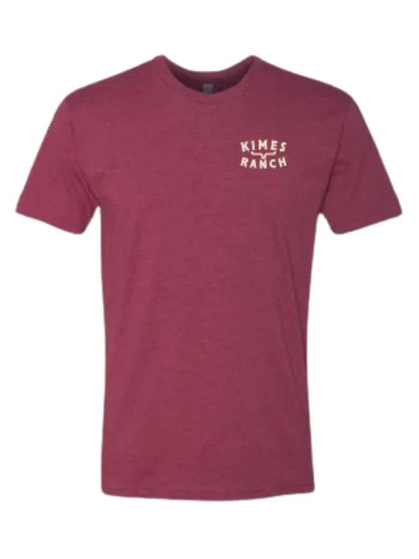Kimes Ranch Men's "Roy" T-Shirt - Cardinal - RoyCardinal