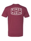 Kimes Ranch Men's "Roy" T-Shirt - Cardinal - RoyCardinal