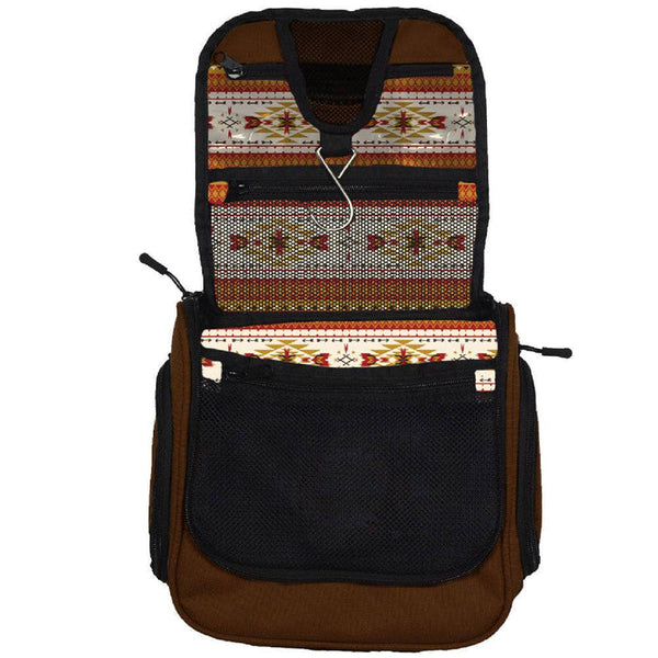 Hooey "Cowboy Kit" Brown Aztec Bag TB005