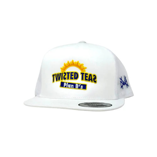 Mad Hatter Co. Twisted Trucker Hat - White - MHCTWISTED