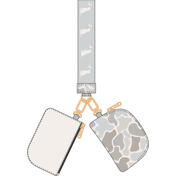 Local Girl Dual Wristlet - Saltwater - L5210091-FCW