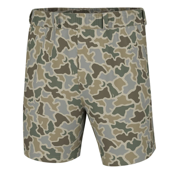 Local Boy Outfitters Volley Shorts - Sand Dog & Moon Camo - L1600002-SDC