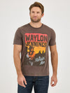 Wrangler Men's Brown Waylon Jennings TShirt-112361068