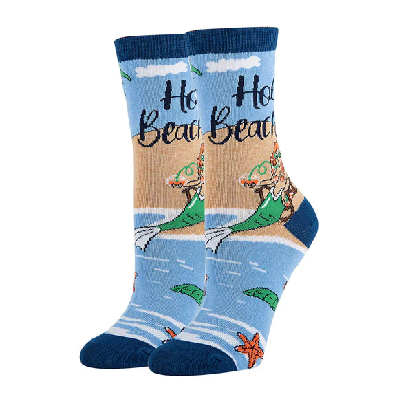 OOOH YEAH! Hola Beaches Socks S/M - WD23003C