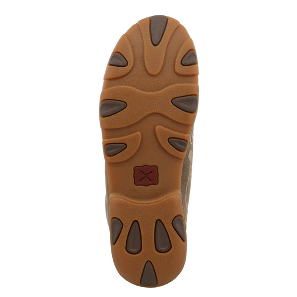 Twisted X Ladies Natural Chukka Driving Moc Shoe-WDM0041