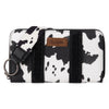 Wrangler Cow Print Wallet-WG133-W006BK