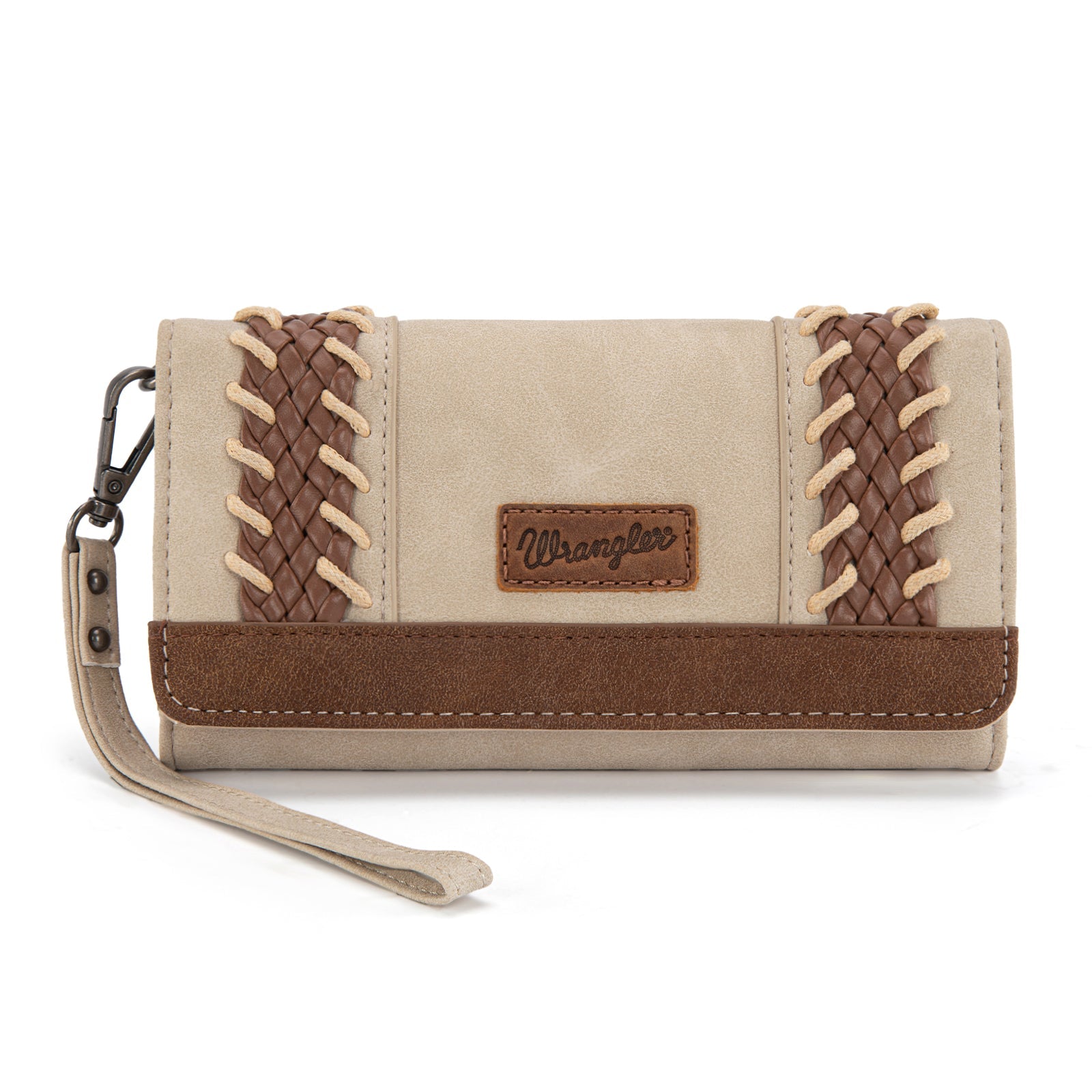 Wrangler Southwestern Print Wallet Wristlet Crossbody-WG217-C018BG