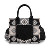 Wrangler Aztec Black Pattern Dual Sided Crossbody Tote-WG2209-8120SBK