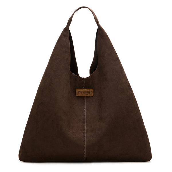 Wrangler Coffee Slouchy Hobo Bag-WG232-3027CF