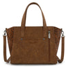 Wrangler Brown Genuine Hair On Cowhide Wide Tote Crossbody-WG252-8012BR