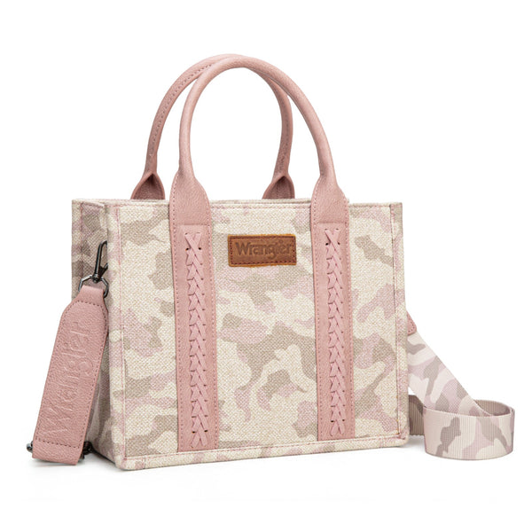 Wrangler Pink Camo Printed Crossbody-WG286-8120SPK