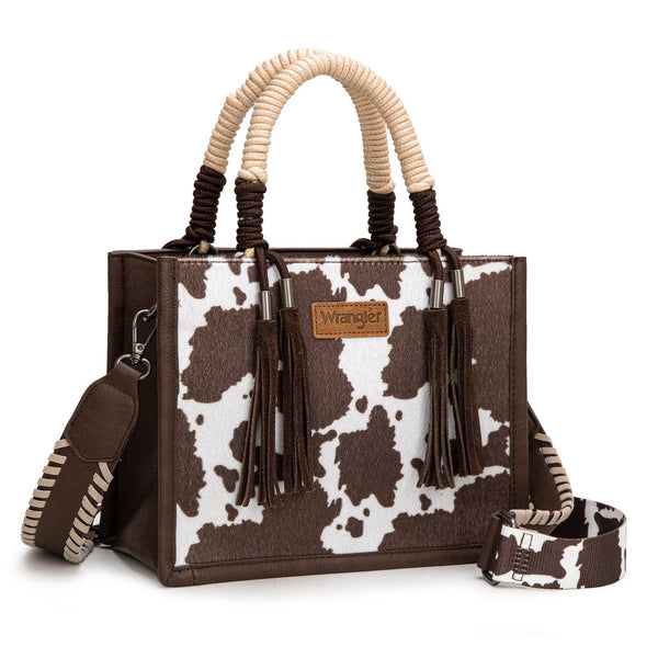 Wrangler Cowhide Printed Crossbody Purse-WG386-8120SCF