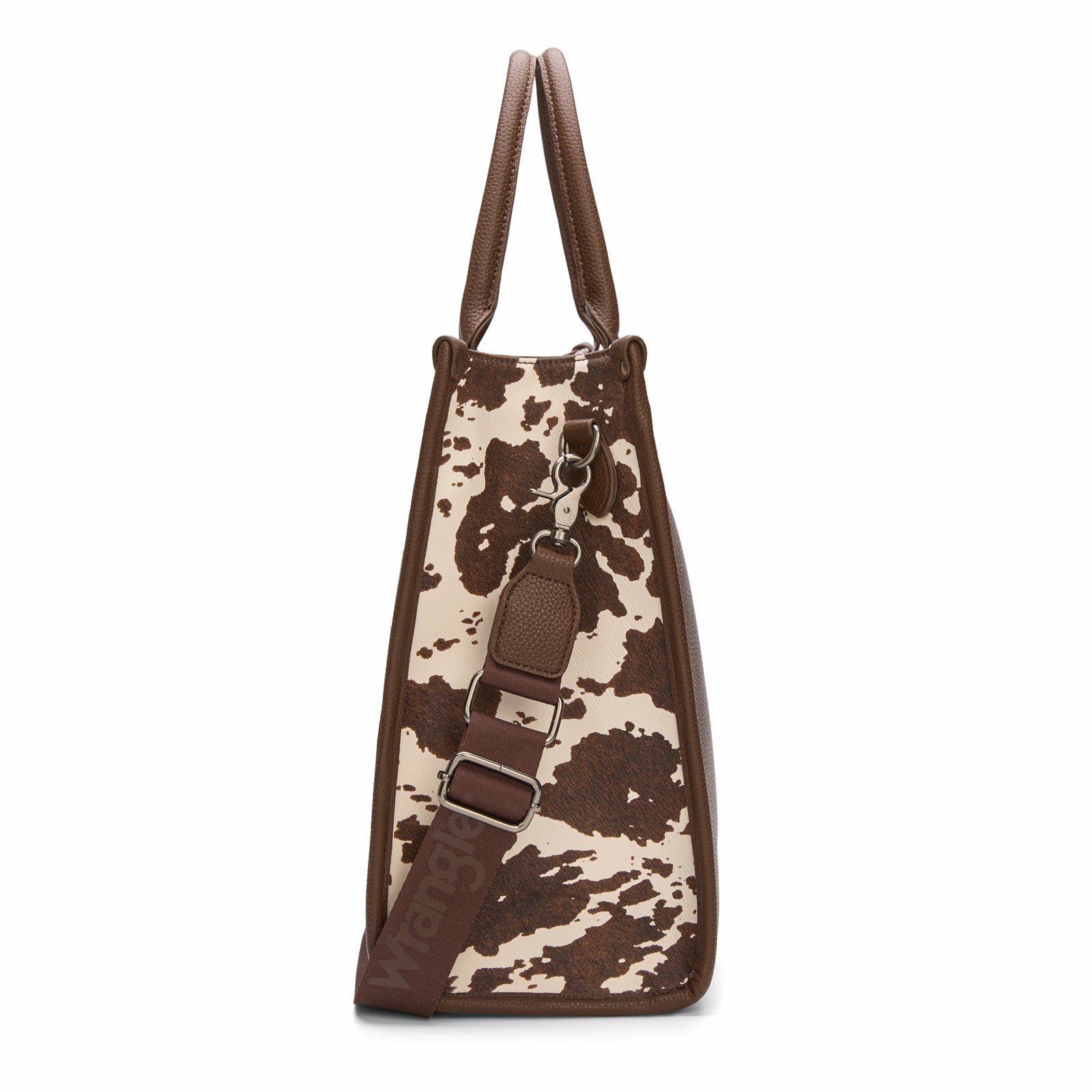 Wrangler Large Tote Coffee Cow Work Tote-WG389-8119CF