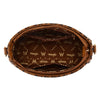 Wrangler Leopard Shoulder Bag with Chain Detail-WG474-8633BR