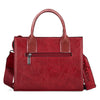 Wrangler Whipstitch Red Crossbody Tote-WG70-8120ERD